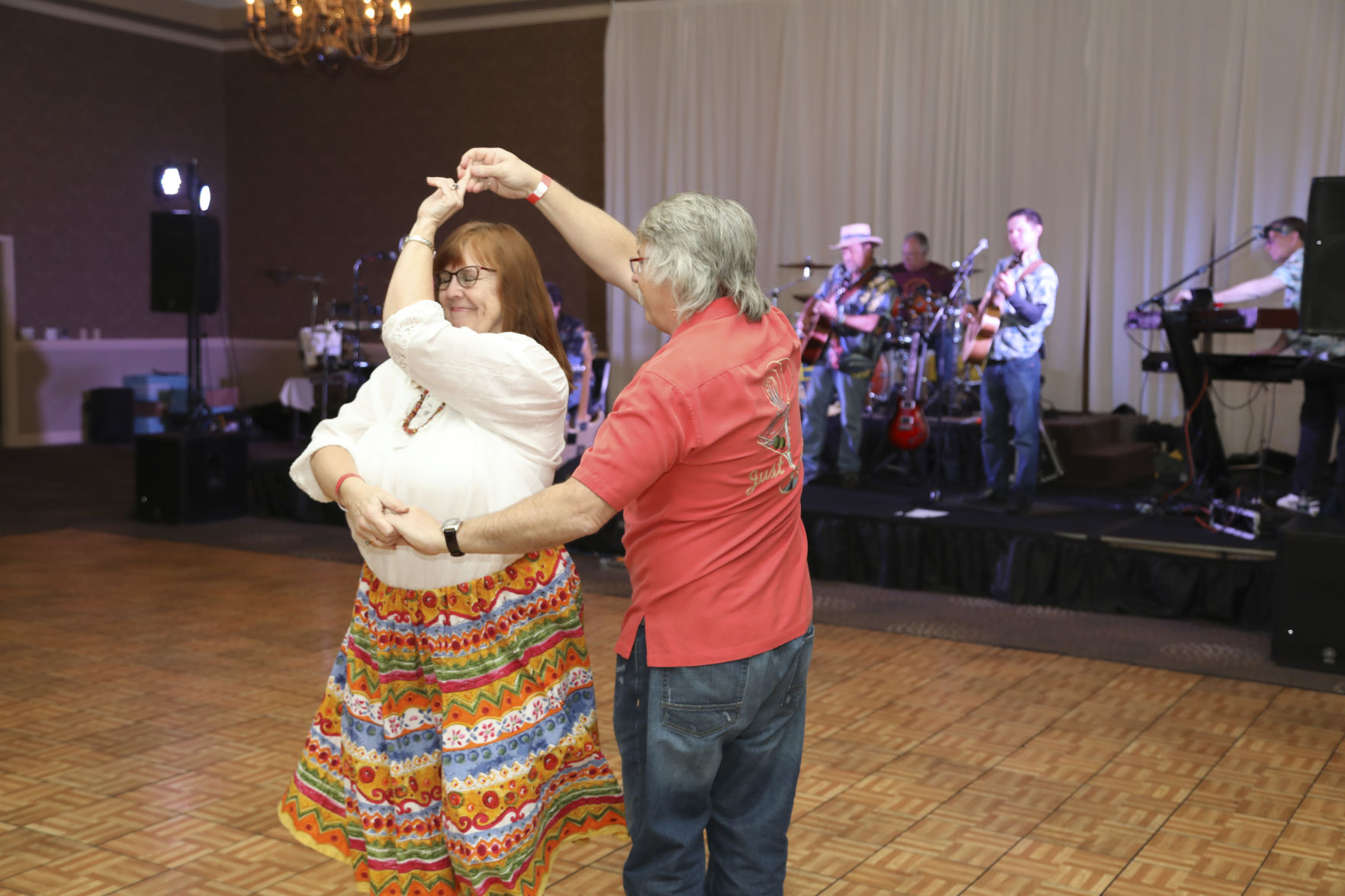 Kevin and Nita Bennett on the dance floor